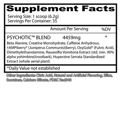 Insane Labz Psychotic 35 serv