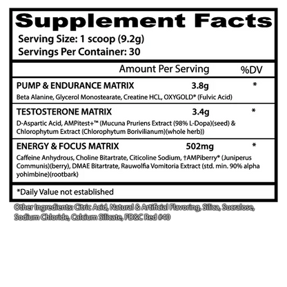 Insane Labz Psychotic Test 30 Serv