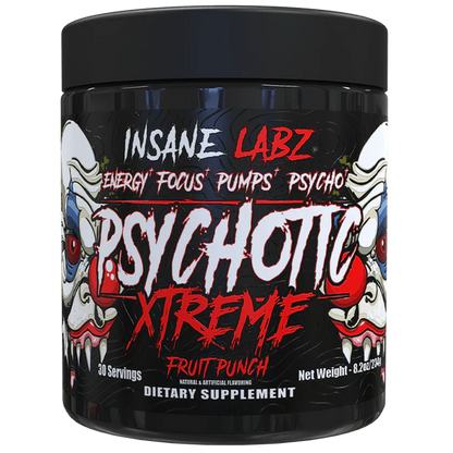Insane Labz Psychotic EXTREME Nueva version 30 Serv