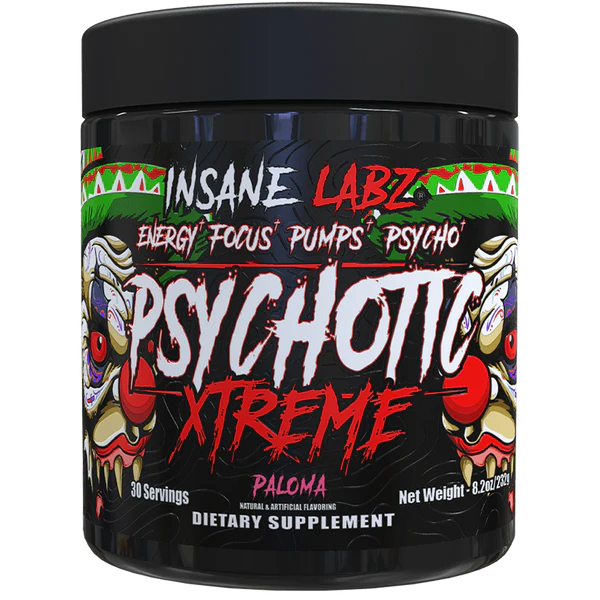 Insane Labz Psychotic EXTREME Nueva version 30 Serv