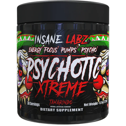 Insane Labz Psychotic EXTREME Nueva version 30 Serv