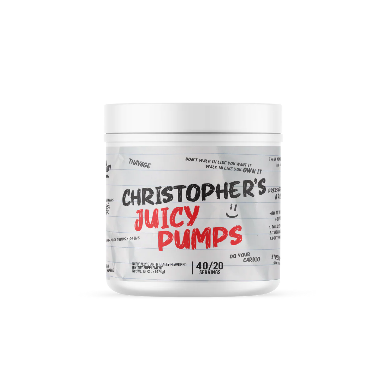 Raw PUMP Non-Stim 40 serv Libre de Cafeina/Estimulantes