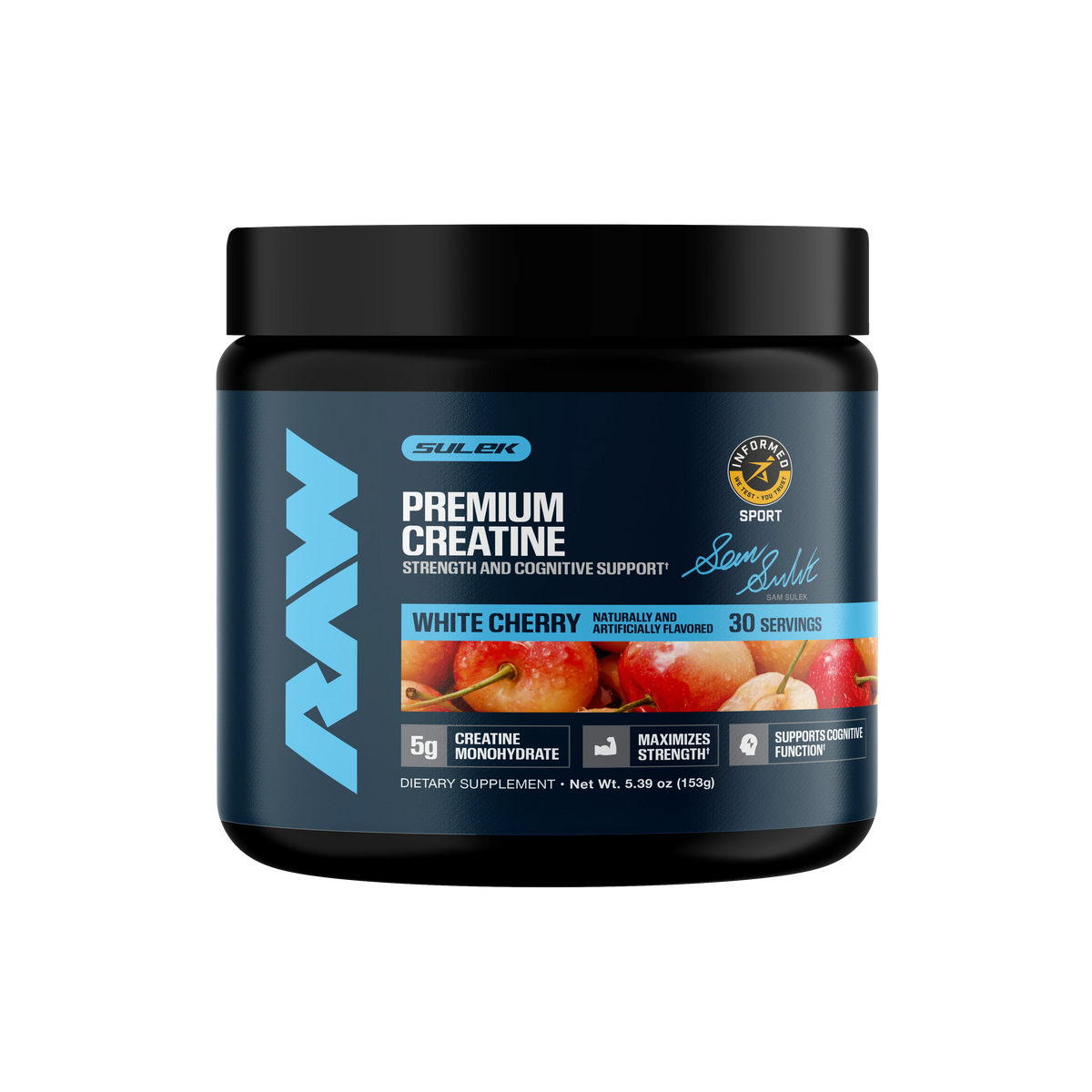 Raw Creatine Monohydrate 30 Serv