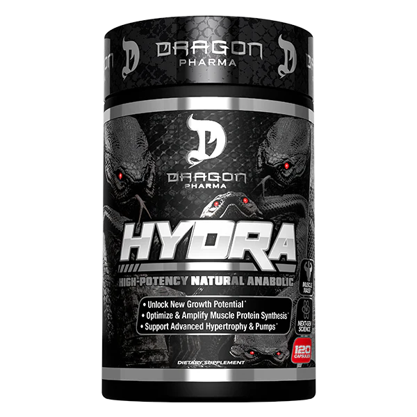 Dragon Pharma HYDRA HIGH POTENCY NATURAL ANABOLIC 120 CAPS