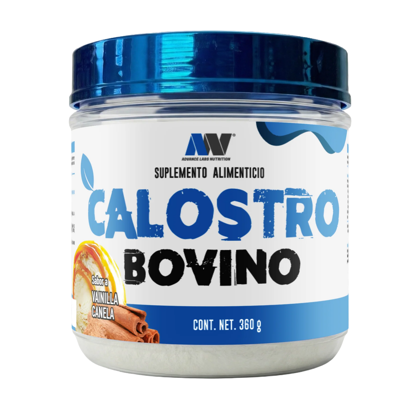 Advance Nutritions Calostro Bovino Naturals 360 Grs