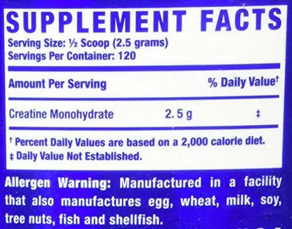 Ronnie Coleman Creatine XS 300 Grs ( Creatina Monohidratada)