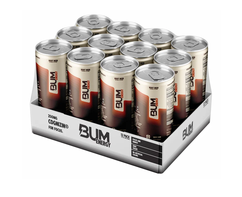 Raw BUM energy 12 Pack (12 oz) x 2 (24 piezas)