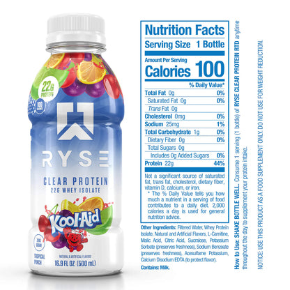 Ryse Clear Protein (24 pack)