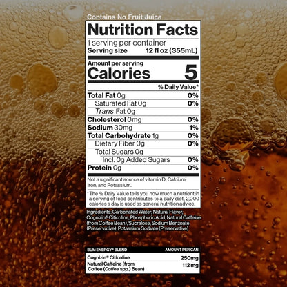 Raw BUM energy 12 Pack (12 oz) x 2 (24 piezas)