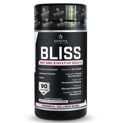 Sascha Fitness Bliss Gut & Health 90 Caps