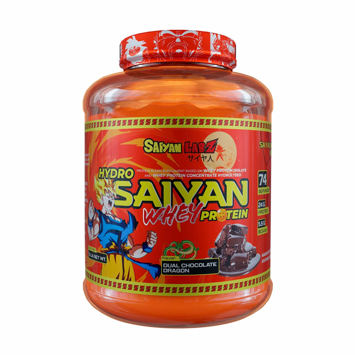 Saiyan Whey Protein Hydro-Saiyan 5 Lbs