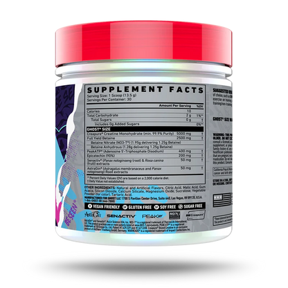 Ghost Size Muscle Builder 30 Serv