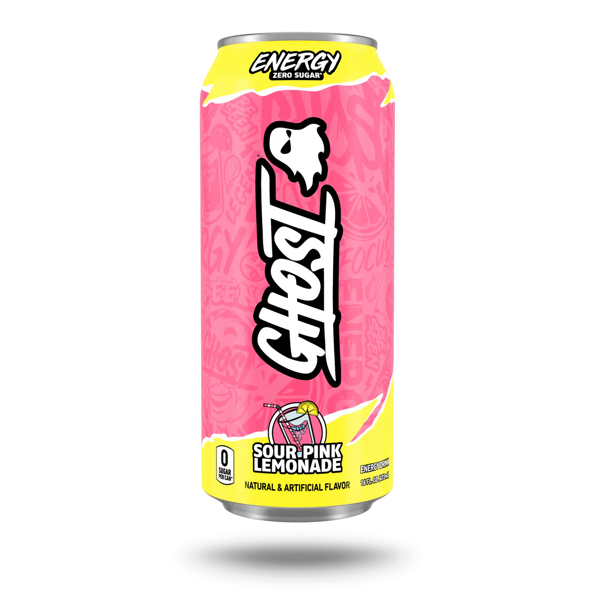 Ghost Bebida Energizante 16 OZ / 24 PZAS (2 PACK DE 12 PZAS )