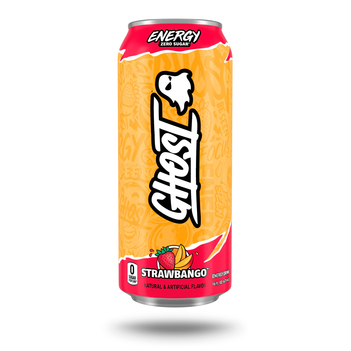 Ghost Bebida Energizante 16 OZ / 24 PZAS (2 PACK DE 12 PZAS )