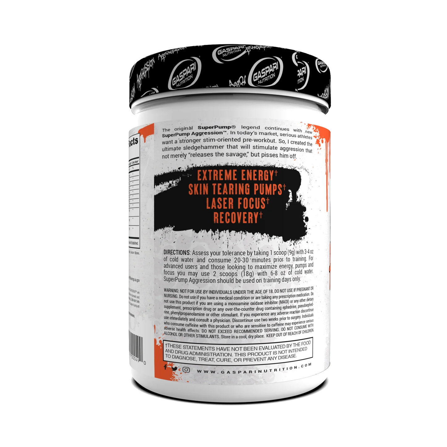 Gaspari Super Pump Agression 20/40 Serv