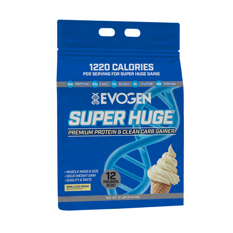 Evogen Super Huge Premium Mass Gainer 12 lbs