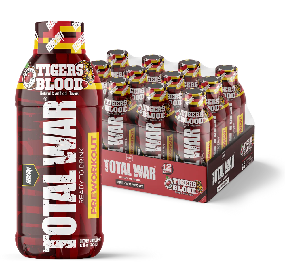 Redcon1 Total War Ready-To-Drink 12oz | 24 Pack