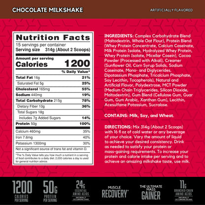 BSN True Mass 1200 10 lbs Chocolate