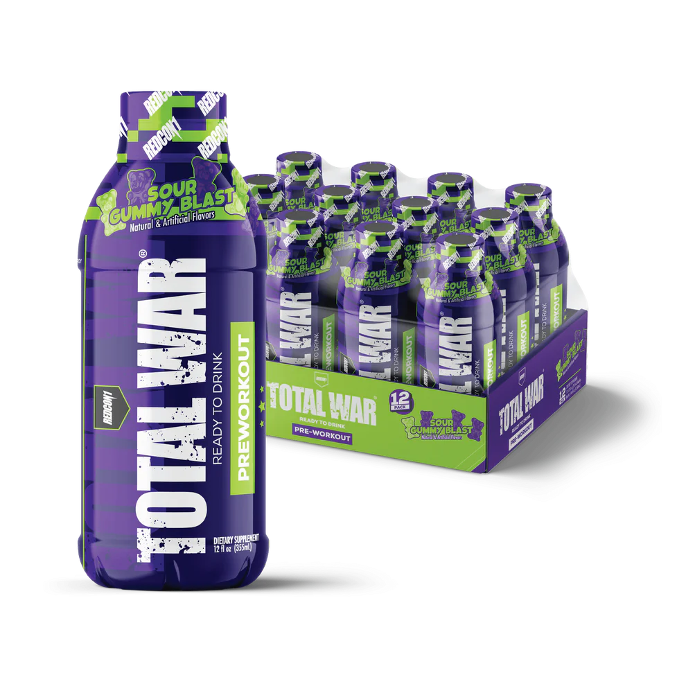 Redcon1 Total War Ready-To-Drink 12oz | 24 Pack