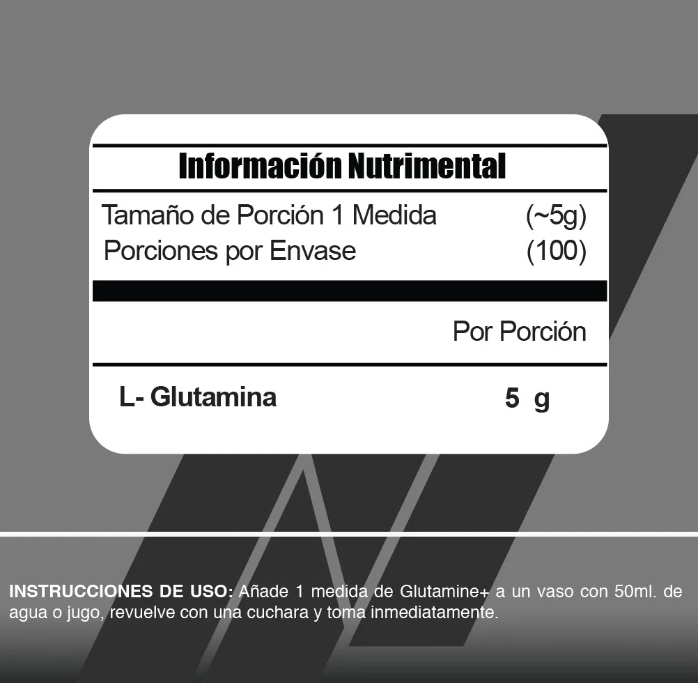 Meta Nutrition Glutamina 500 grs
