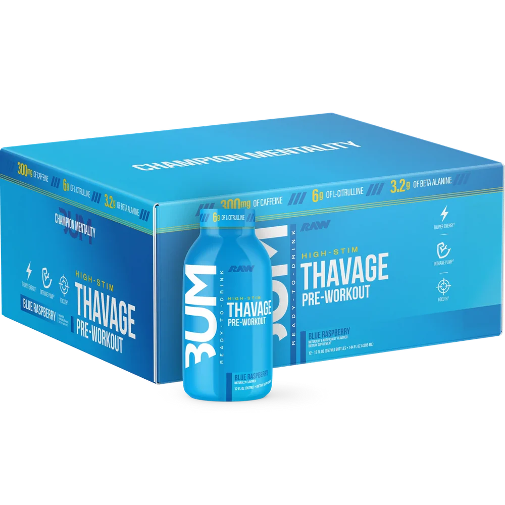 Raw Thavage Ready-To-Drink 12 oz | 24 Pack