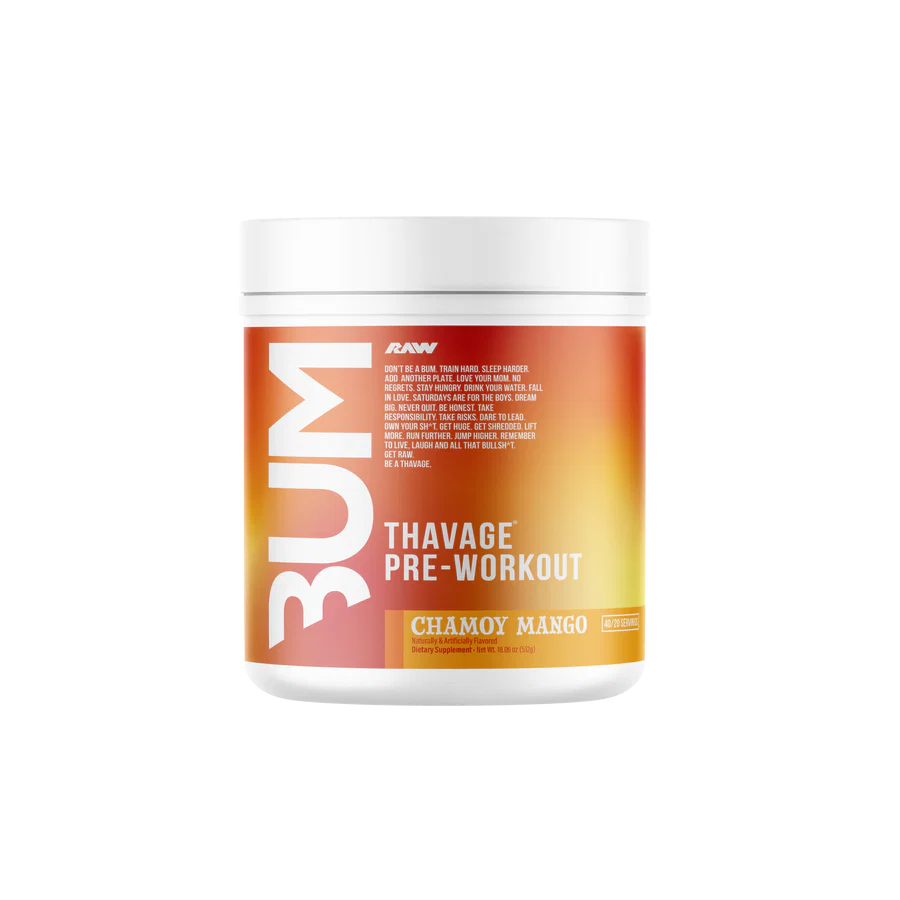 Raw Cbum Thavage Pre Workout 40 serv