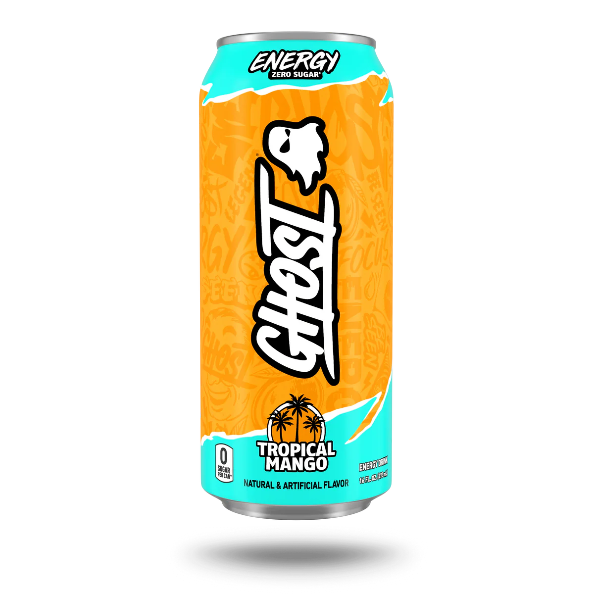 Ghost Bebida Energizante 16 OZ / 24 PZAS (2 PACK DE 12 PZAS )