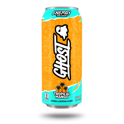 Ghost Bebida Energizante 16 OZ / 24 PZAS (2 PACK DE 12 PZAS )