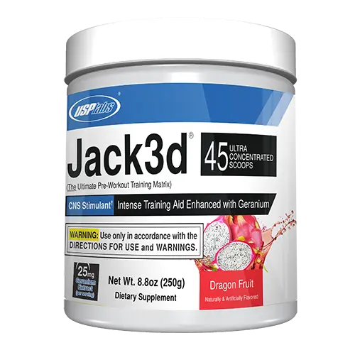 USPLabs Jack3D Pre Workout 45 serv