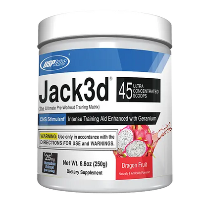 USPLabs Jack3D Pre Workout 45 serv