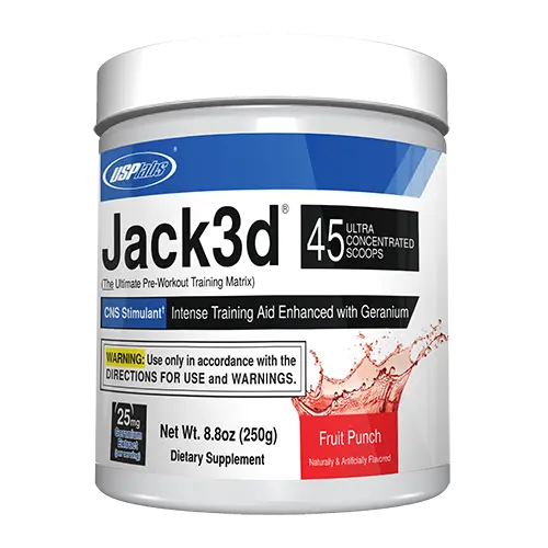 USPLabs Jack3D Pre Workout 45 serv