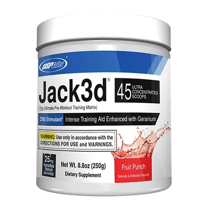 USPLabs Jack3D Pre Workout 45 serv