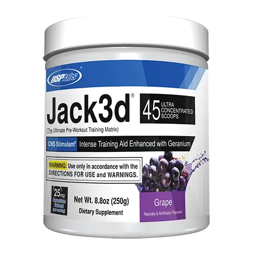 USPLabs Jack3D Pre Workout 45 serv