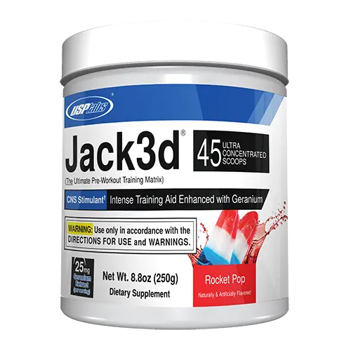 USPLabs Jack3D Pre Workout 45 serv