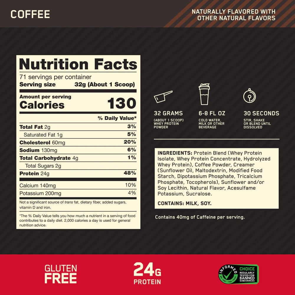 Optimum Nutrition Whey Gold 5 lbs