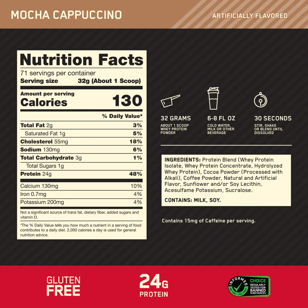 Optimum Nutrition Whey Gold 5 lbs