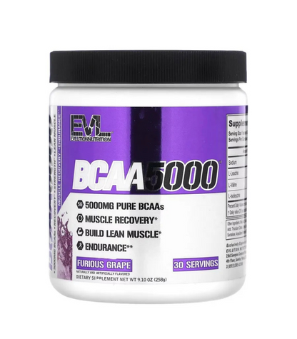 Evolution Nutrition BCAA 5000 30 Serv