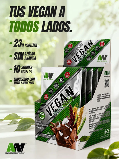 Advance Nutrition Vegan Naturals 10 Sobres