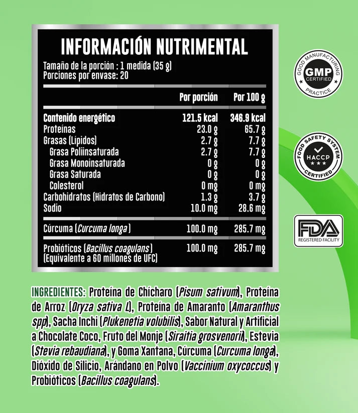 Advance Nutrition Vegan Naturals 4.4 Lbs