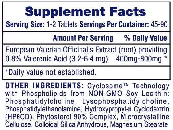 Hi-Tech Valerian-RX 90 Ct