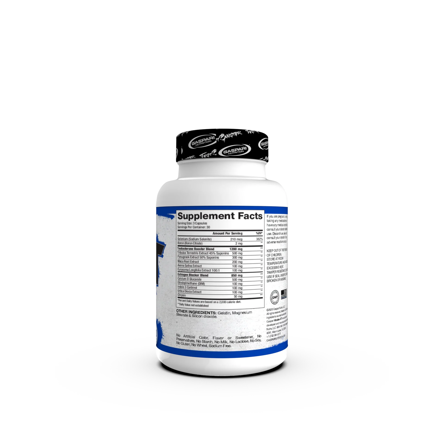 Gaspari Vidarex Test Booster 90 Caps 30 Serv