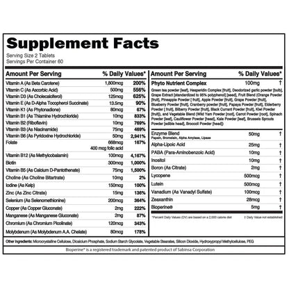 Evolution Nutrition Vitamode 120 Ct