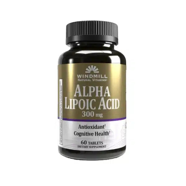 Windmill Alpha Lipoic Acid 300 MCG 60 Tabs (ACIDO ALPHA LIPOICO)
