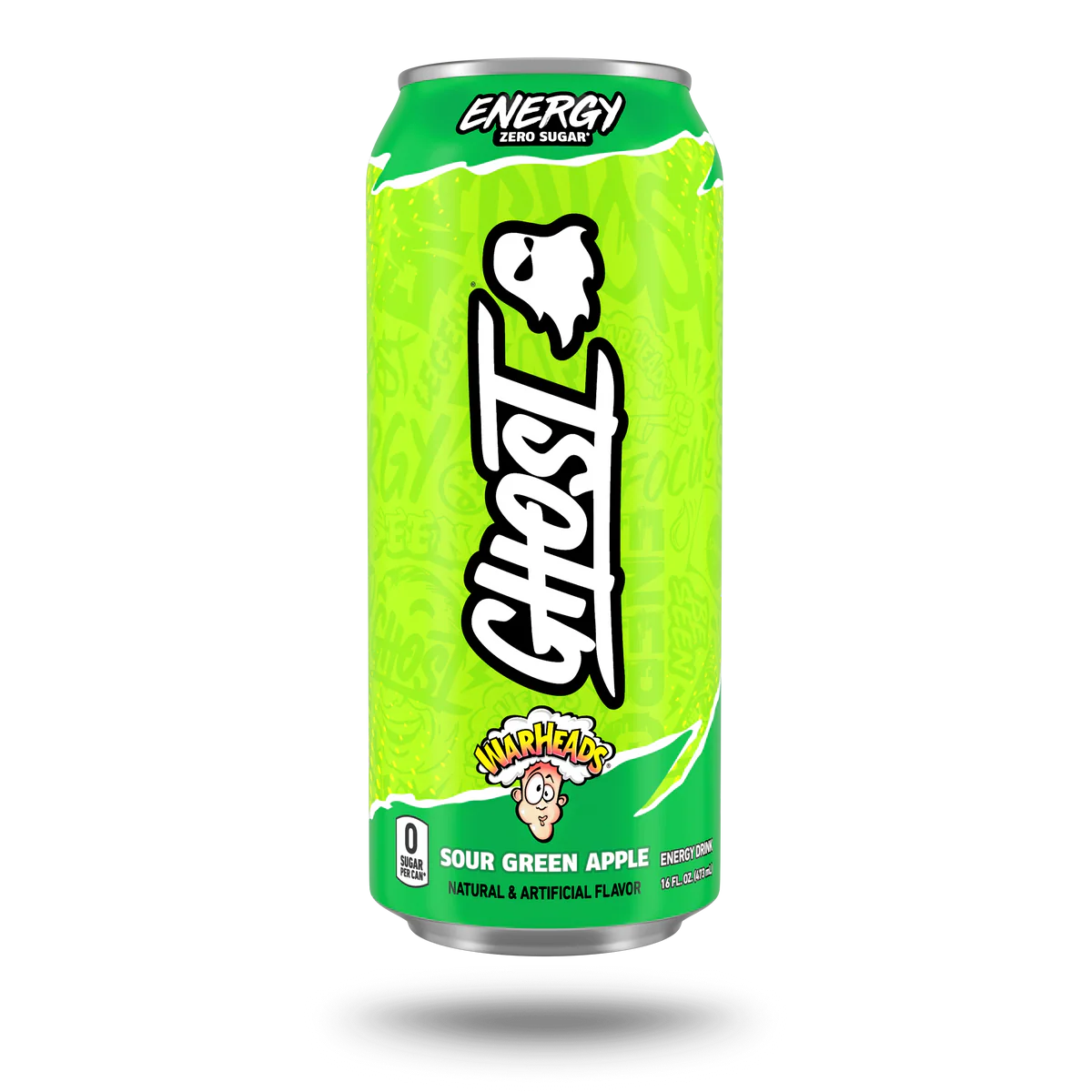 Ghost Bebida Energizante 16 OZ / 24 PZAS (2 PACK DE 12 PZAS )