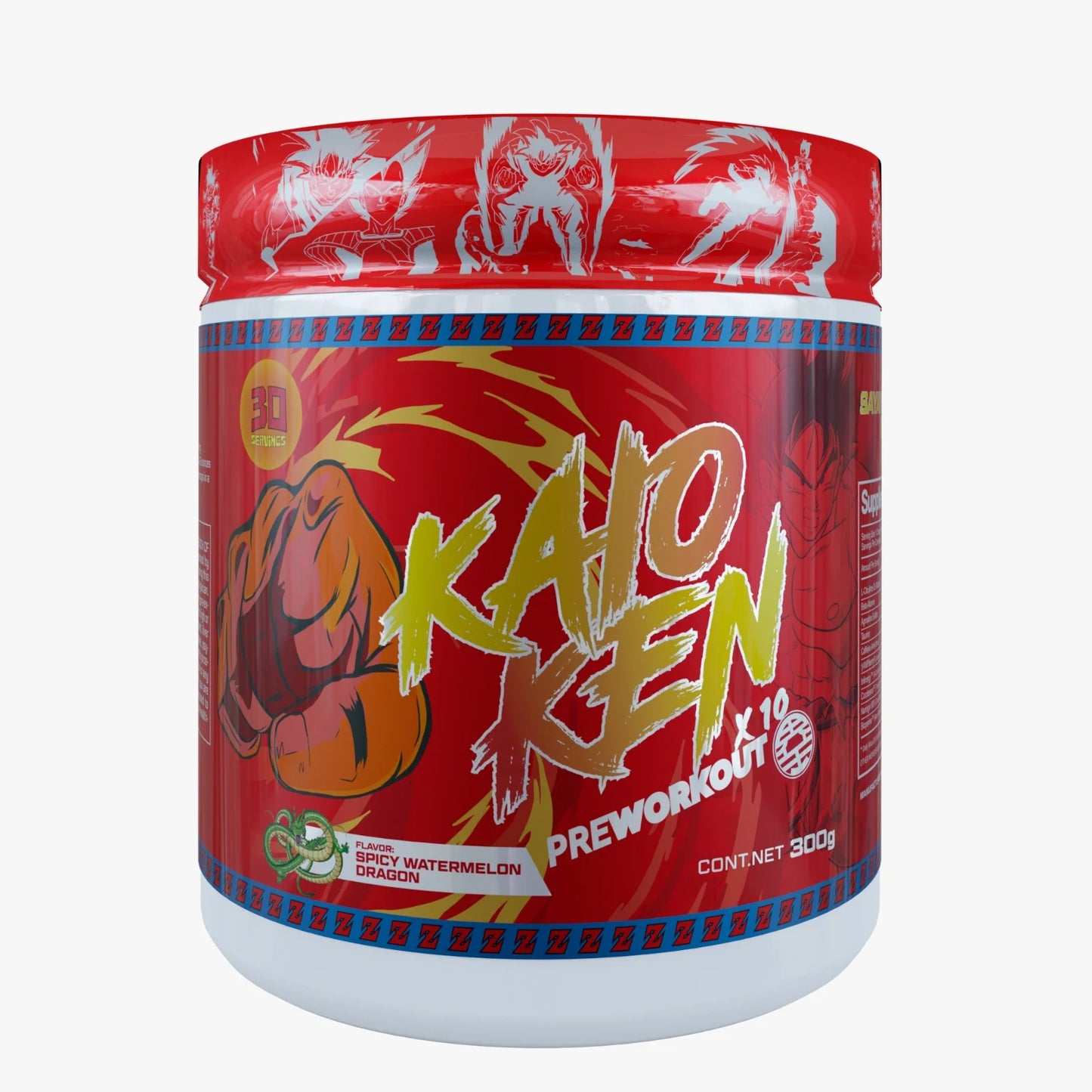 Saiyan KAIOKEN X10 Pre Workout 30 serv