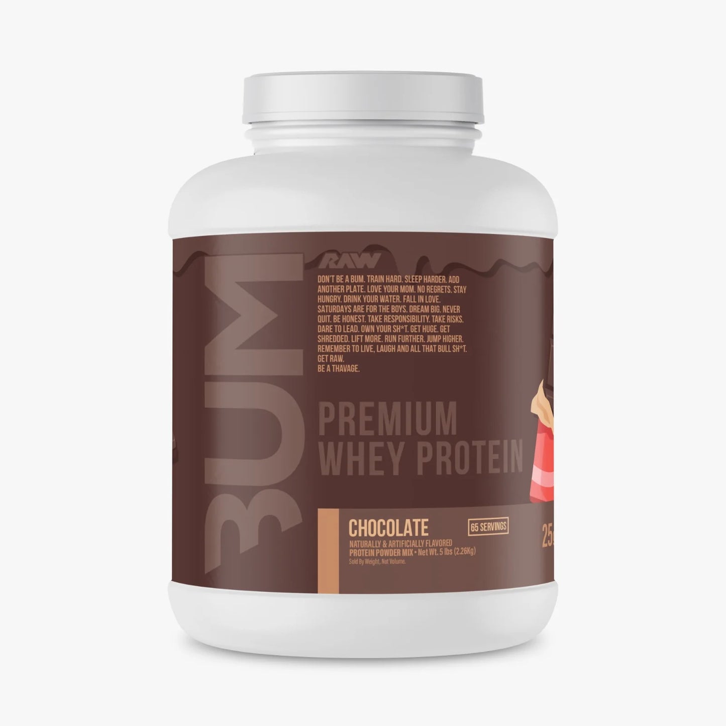 Raw Cbum Whey 5 lbs