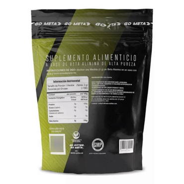 Meta Nutrition Beta Alanina 200 grs