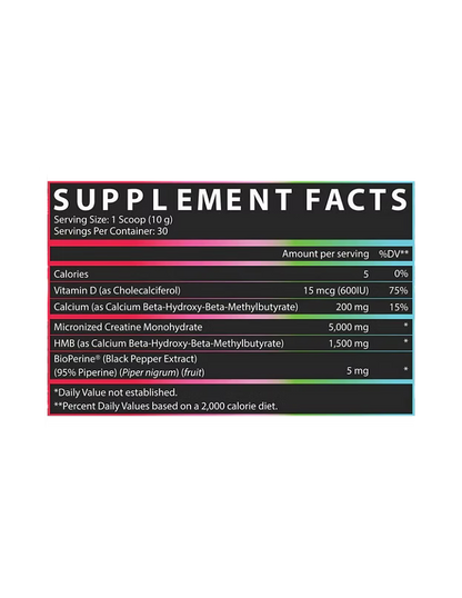 Nutrex Creatine + HMB 30 Servings