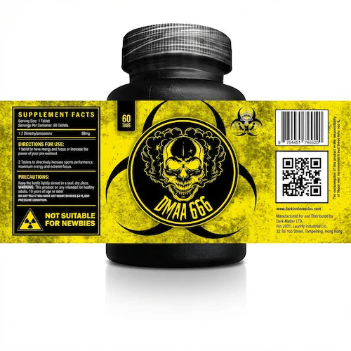 Dark Matter DMAA 666, 60 Tabs 66mg