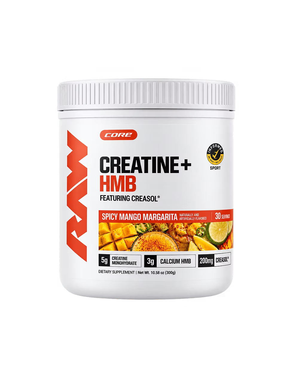 Raw Creatine + HMB 30 Serv